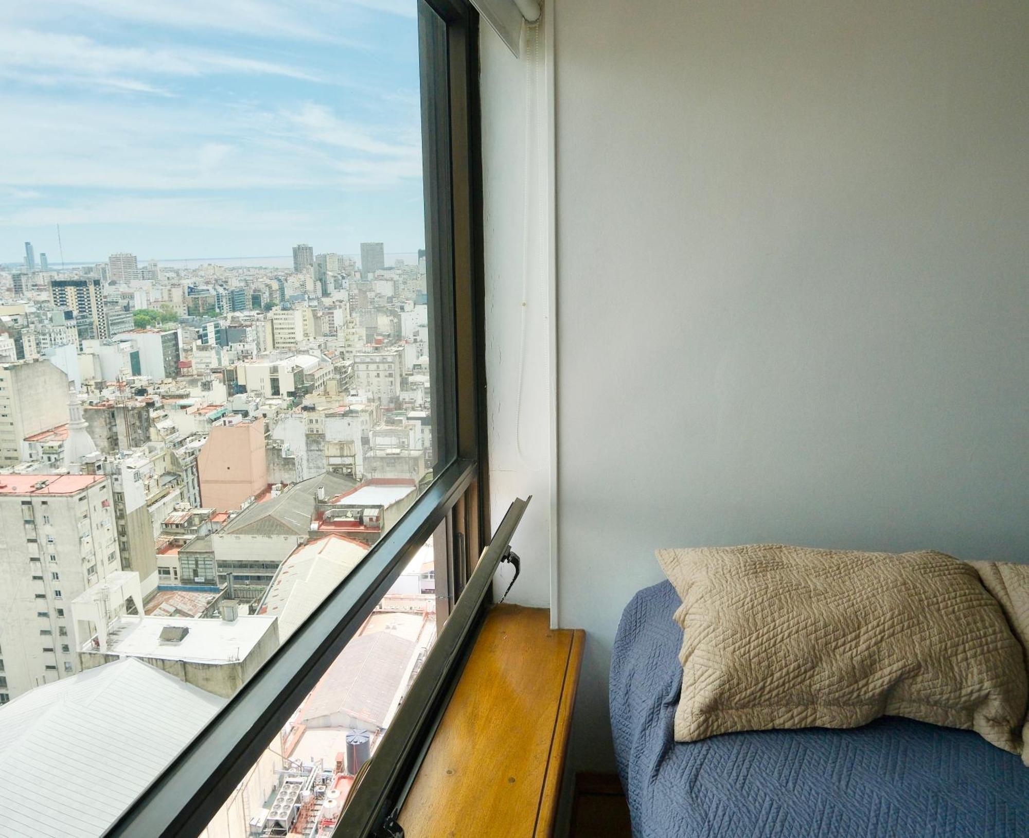 Que Mejor Vista Del Obelisco Piso A La Calle Corrientes Buenos Aires Exteriör bild